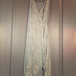 Flower printed dress